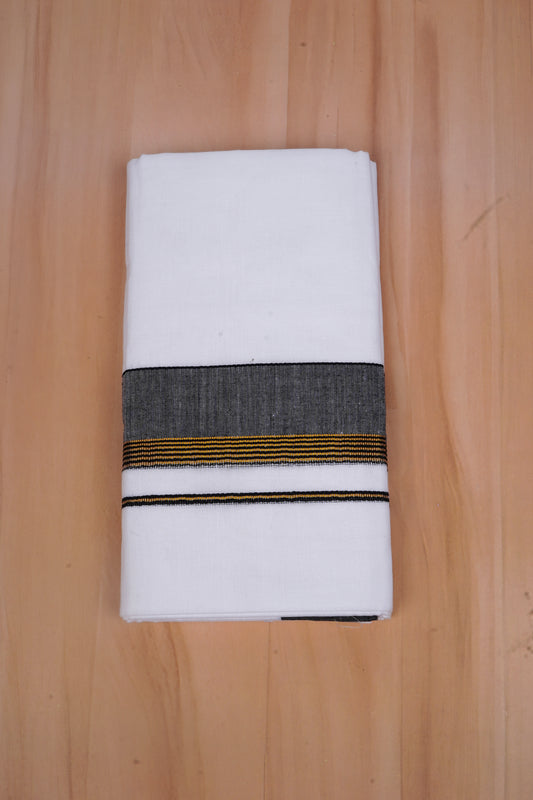 FCD-524 W/D DHOTI 3.80 MTR-Dark Gray