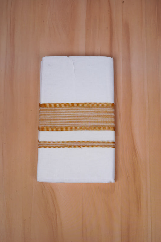 FCD-80 W/D DHOTI 3.80 MTR-Brown