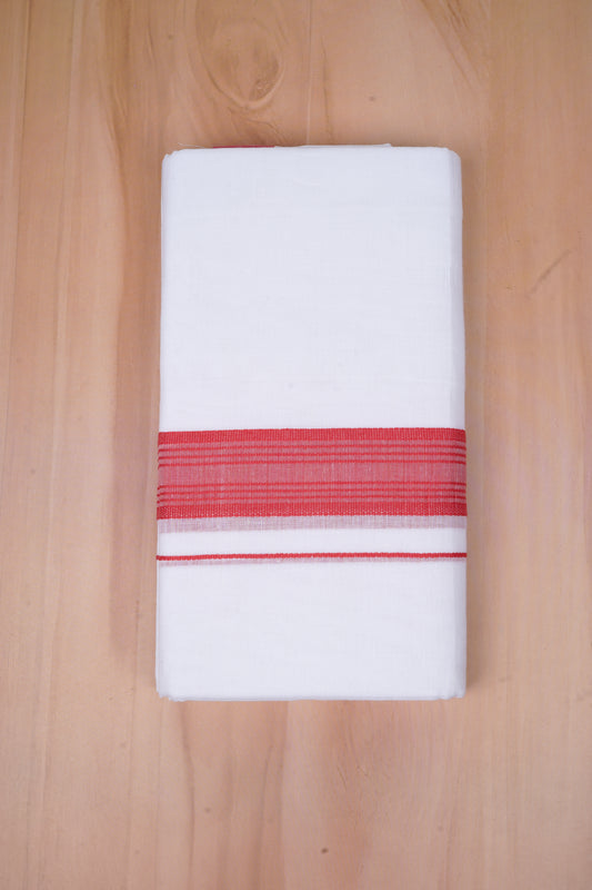 FCD-522 W/D DHOTI 3.80 MTR-Red