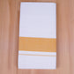 FCD-330 W/D DHOTI 3.80 MTR- Golden Yellow