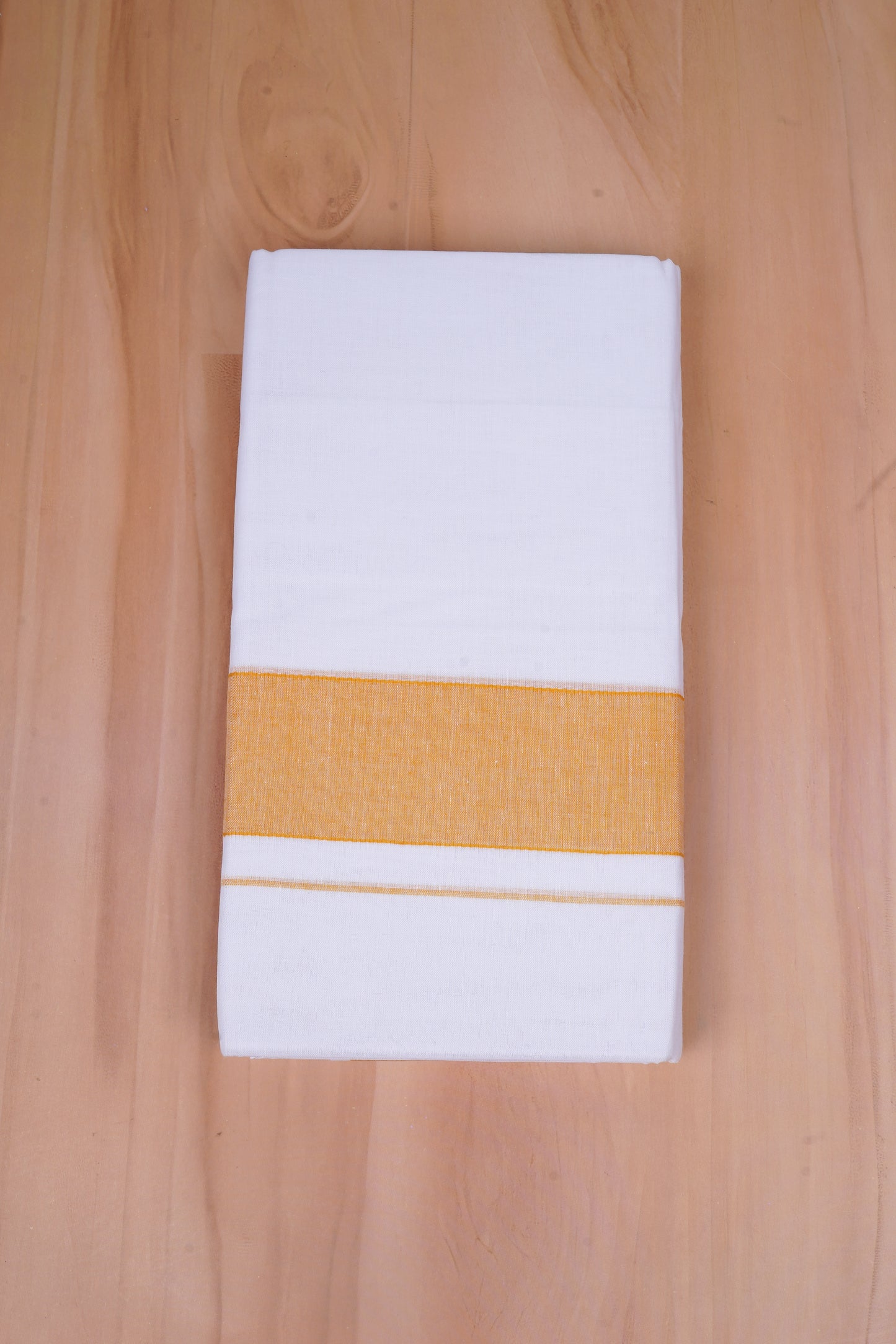 FCD-330 W/D DHOTI 3.80 MTR- Golden Yellow