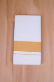 FCD-330 W/D DHOTI 3.80 MTR- Golden Yellow