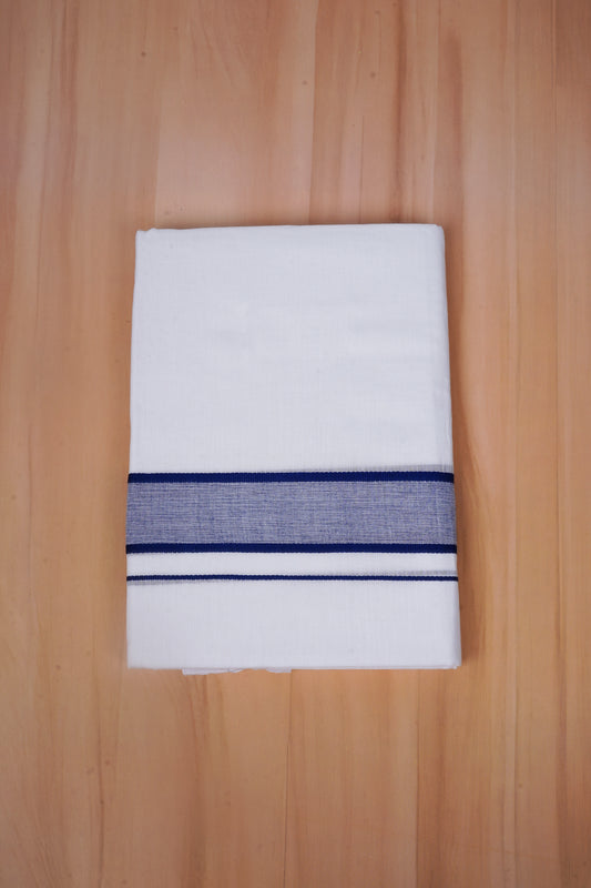 FCD-568 W/D DHOTI 3.80 MTR - Blue