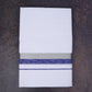 FD-168 W/D DHOTI 3.80 MTR-Dark Blue