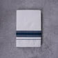 KERALOOM FINISH COTTON 326 W/D DHOTI 3.80 MTR - Dark Blue