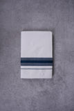 KERALOOM FINISH COTTON 326 W/D DHOTI 3.80 MTR - Dark Blue