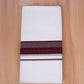 FCD-395 W/D DHOTI 3.80 MTR - Coffee brown