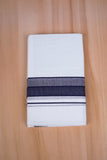 FCD-417 W/D DHOTI 3.80 MTR - D blue