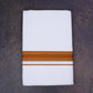 FD-177 W/D DHOTI 3.80 MTR-Brown