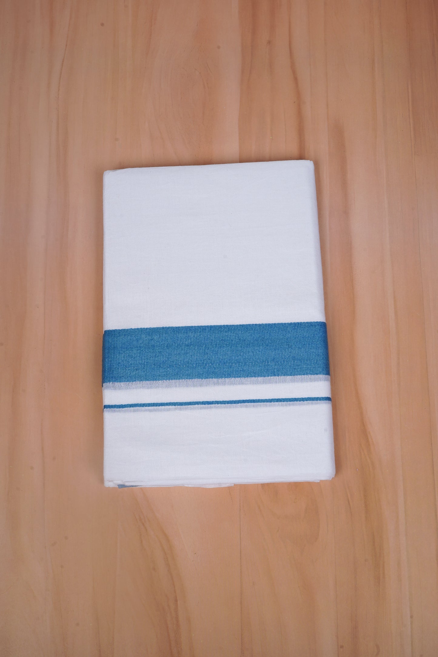 FCD-596 W/D DHOTI 3.80 MTR - Blue