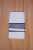 FCD-80 W/D DHOTI 3.80 MTR-Dark Blue