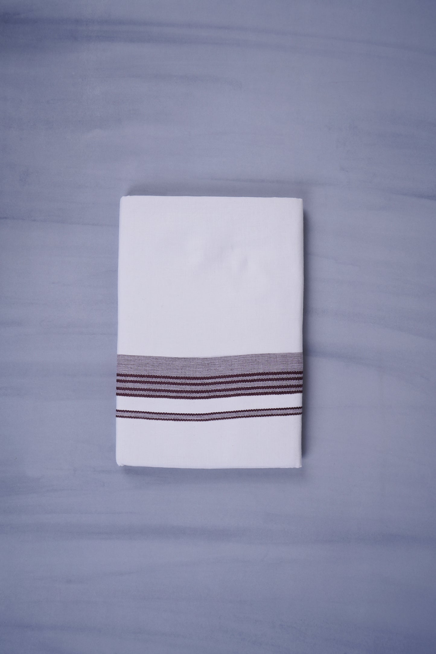 KERALOOM FINISH COTTON 333 W/D DHOTI 3.80 MTR - Maroon