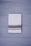 KERALOOM FINISH COTTON 333 W/D DHOTI 3.80 MTR - Maroon