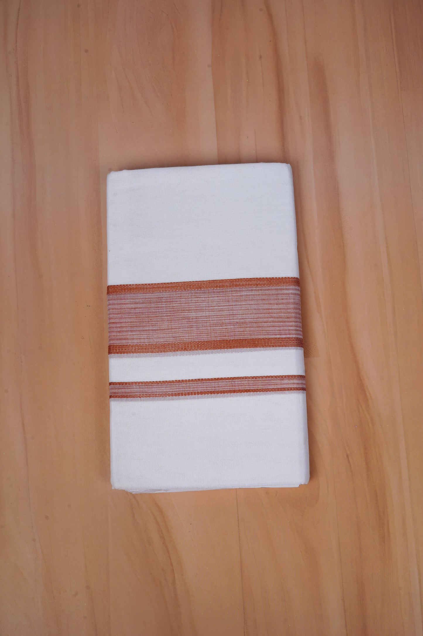 FCD-80 W/D DHOTI 3.80 MTR-Light Brown
