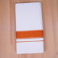 FCD-487 W/D DHOTI 3.80 MTR-Orange