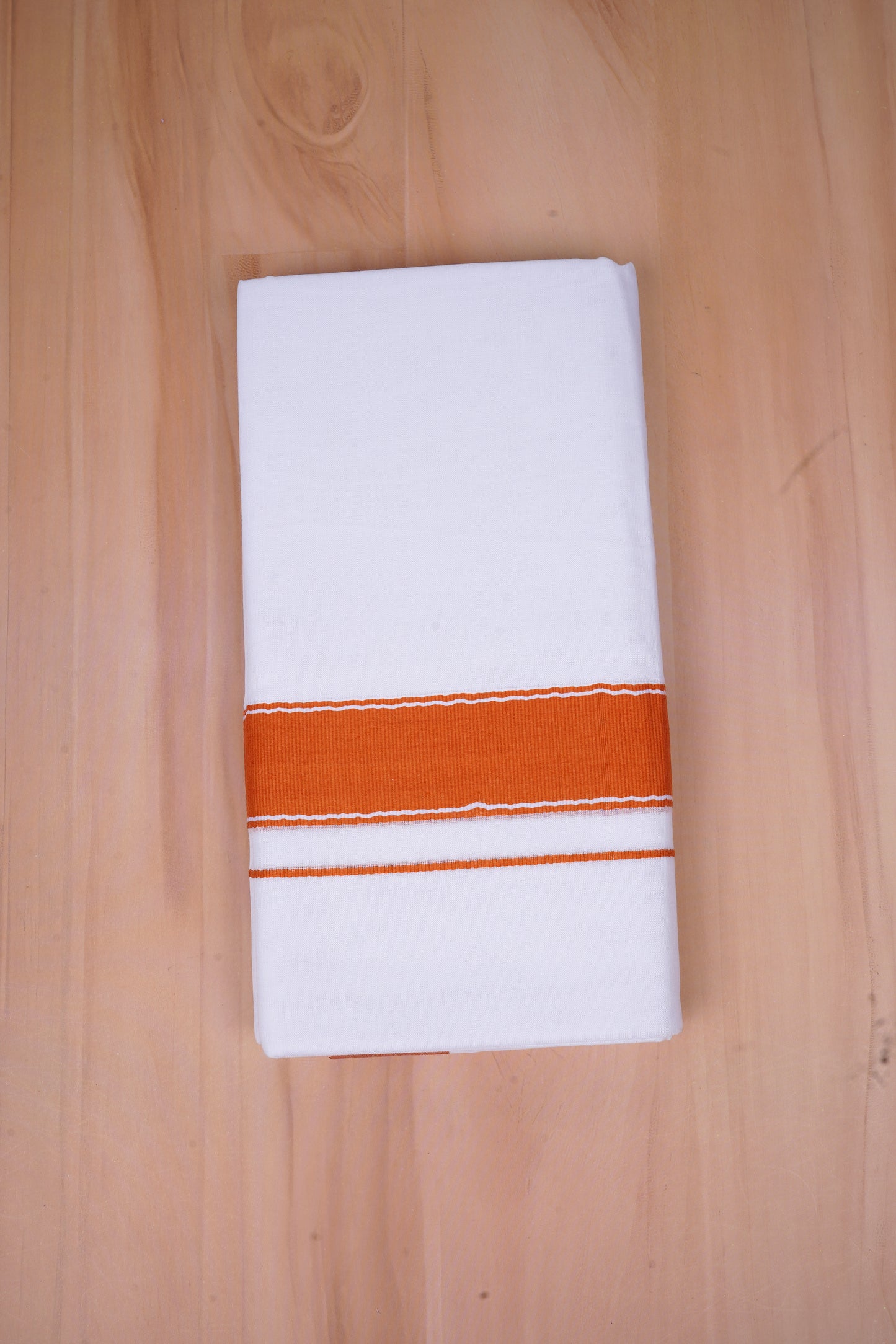 FCD-487 W/D DHOTI 3.80 MTR-Orange