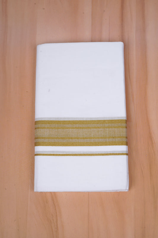 FCD-621 W/D DHOTI 3.80 MTR - Gold yellow