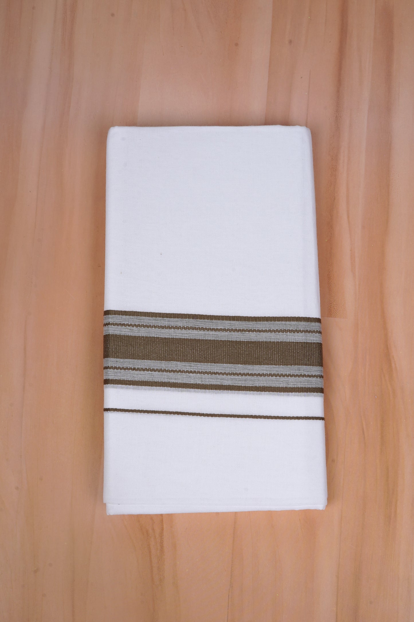 FCD-416 W/D DHOTI 3.80 MTR - L brown