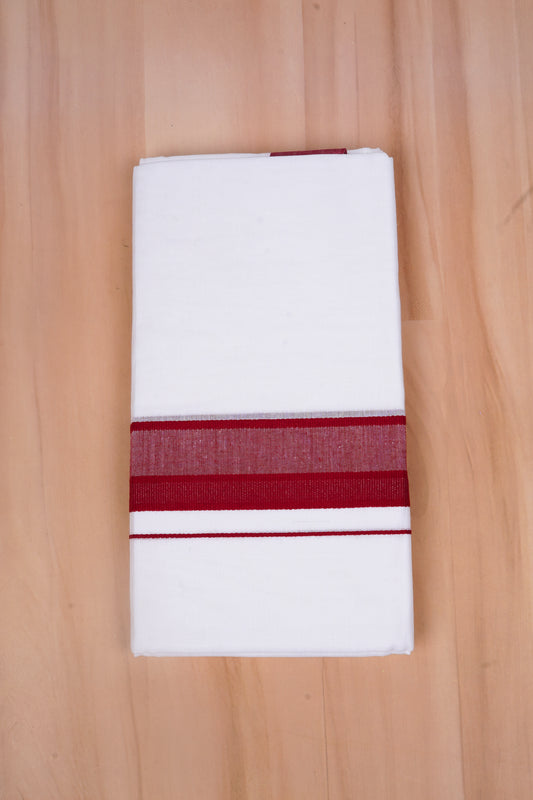 FCD-395 W/D DHOTI 3.80 MTR - Red