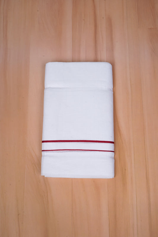 FCD-48 W/D DHOTI 3.80 MTR-Dark Brown