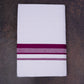 FD-170 W/D DHOTI 3.80 MTR-Dark pink