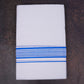FD-162 W/D DHOTI 3.80 MTR-Sky Blue