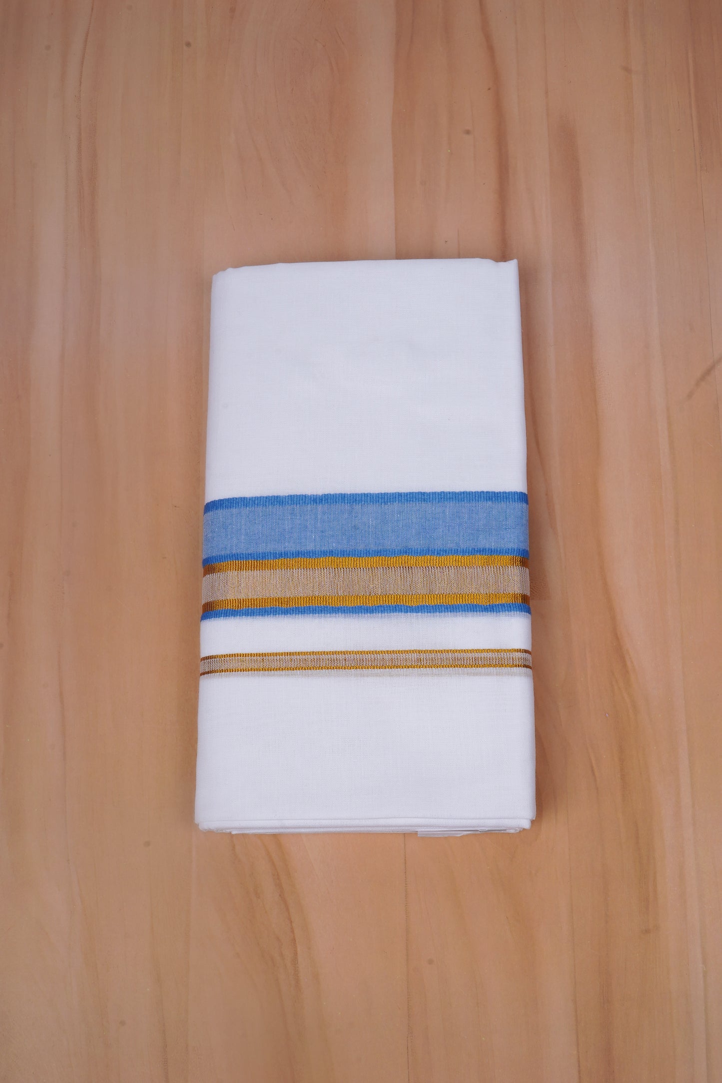 FCD-531 W/D DHOTI 3.80 MTR-Blue