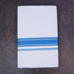 FD-167 W/D DHOTI 3.80 MTR-Blue