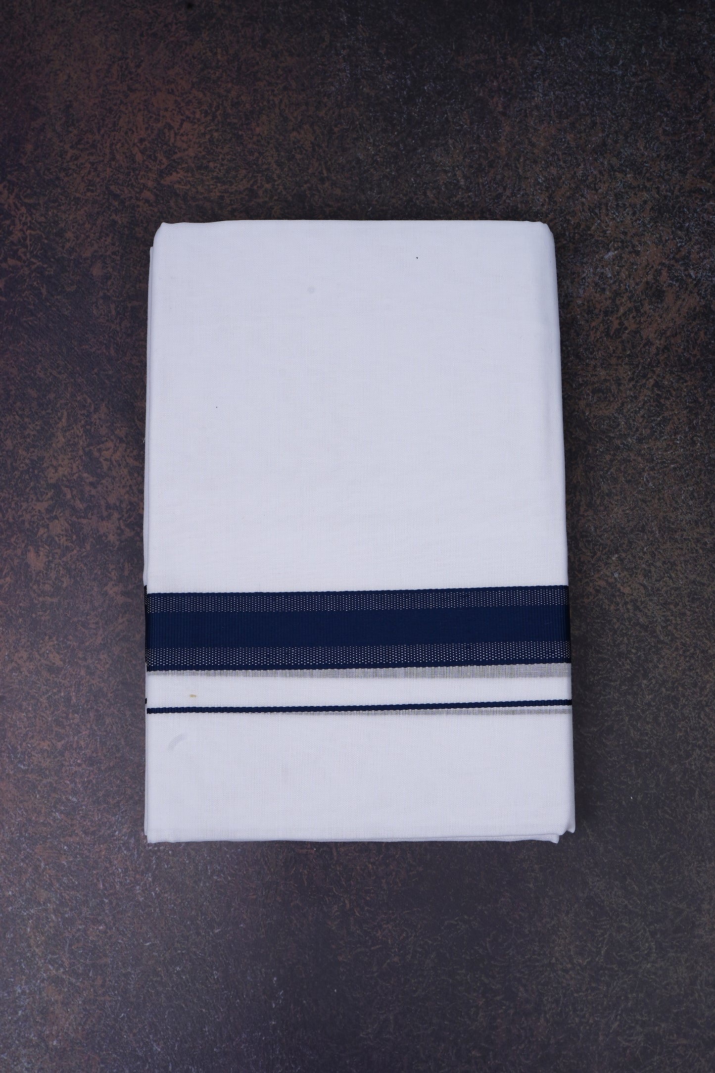 FD-177 W/D DHOTI 3.80 MTR-Dark Blue
