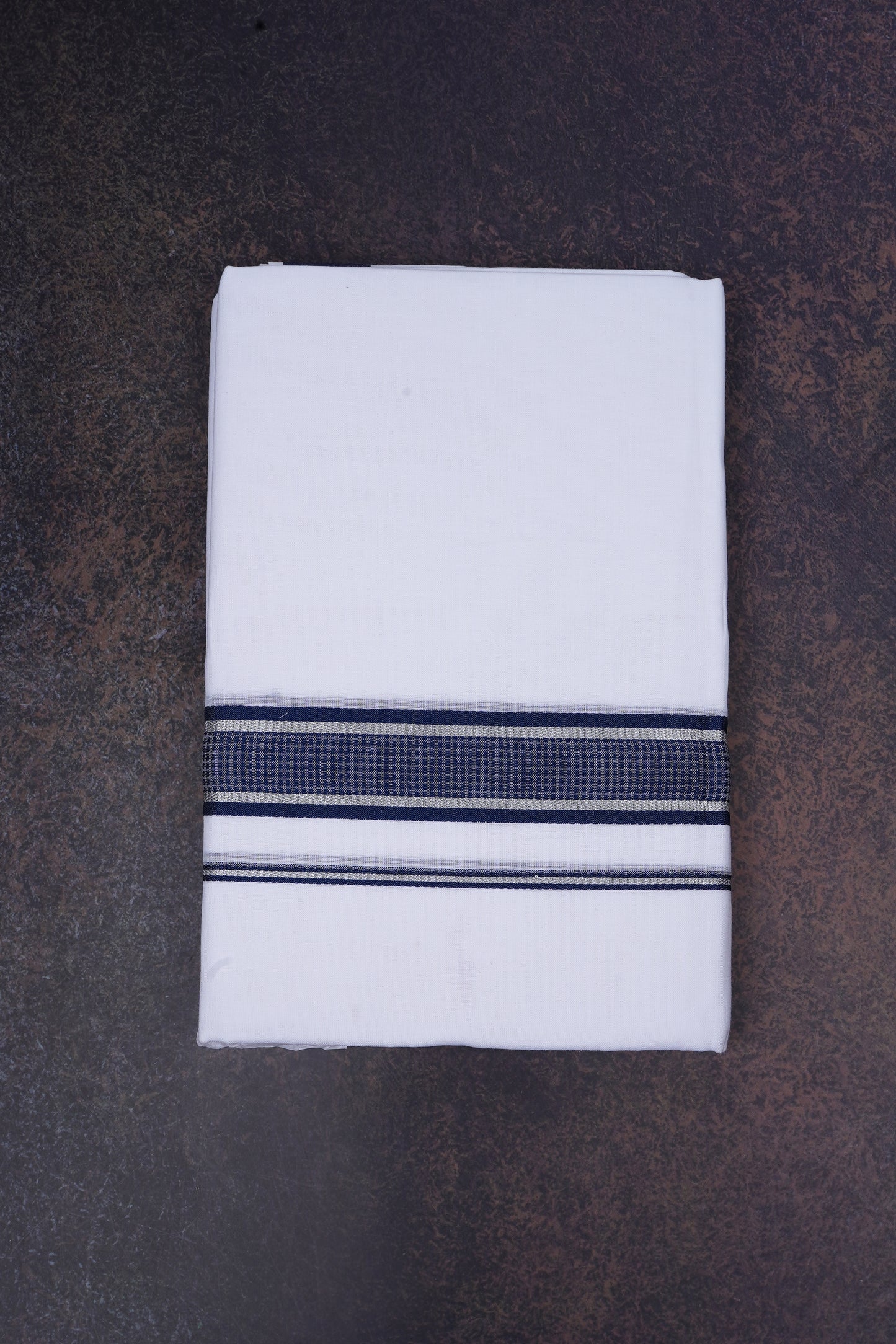 FD-167 W/D DHOTI 3.80 MTR-Blue