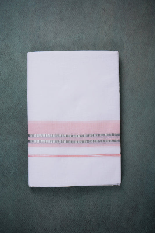 FCD-574 W/D DHOTHIE 3.80 MTR-LIGHT PINK