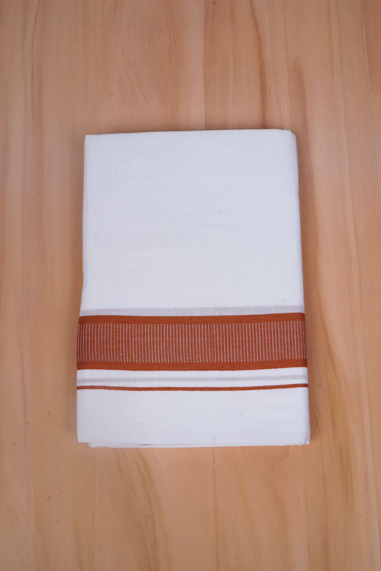 FCD-601 W/D DHOTI 3.80 MTR - Brown
