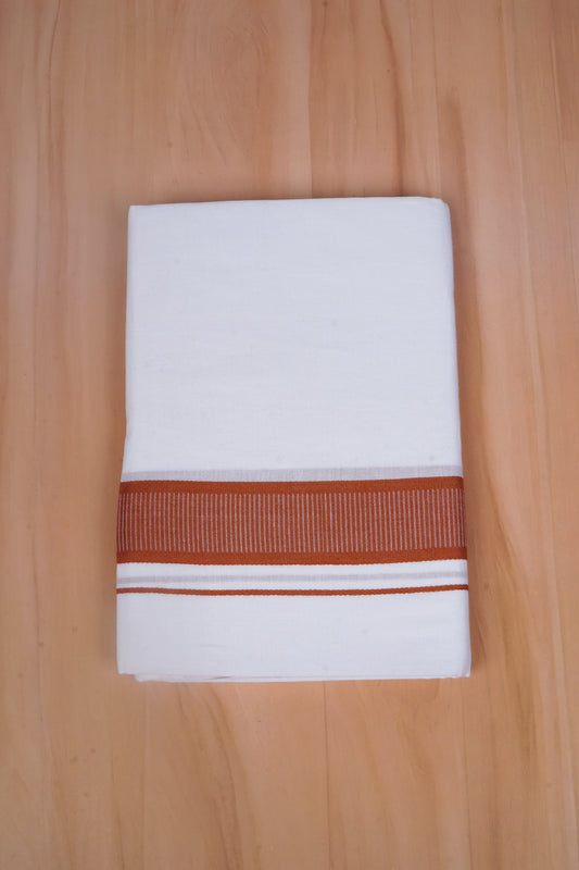 FCD-601 W/D DHOTI 3.80 MTR - Brown