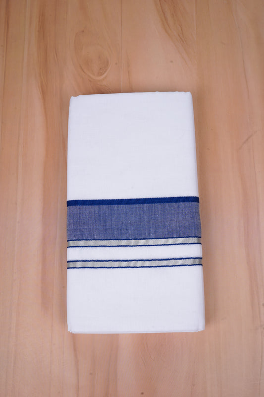 FCD-525 W/D DHOTI 3.80 MTR-Blue