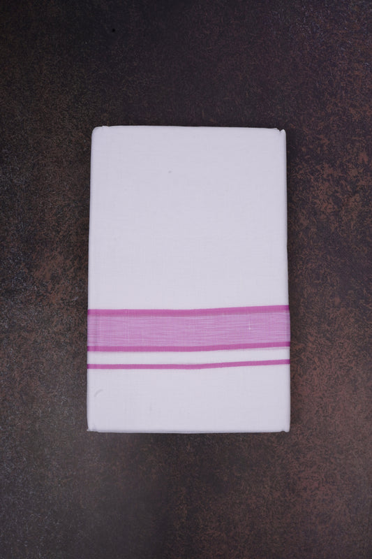 FD-108 W/D DHOTI 3.70 MTR-Pink