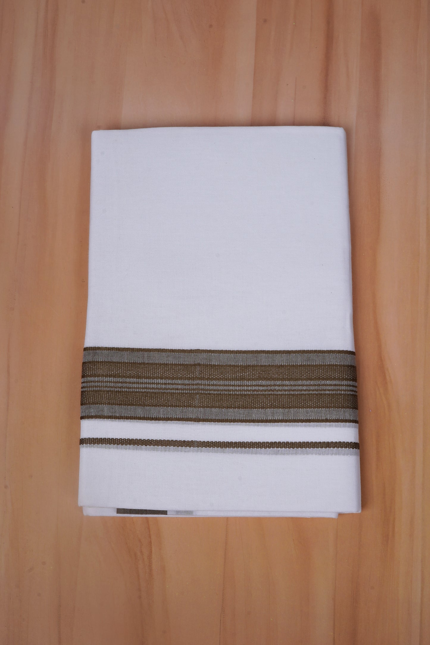 FCD-603 W/D DHOTI 3.80 MTR - Dark Brown