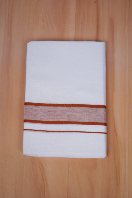 FCD-568 W/D DHOTI 3.80 MTR - Brown