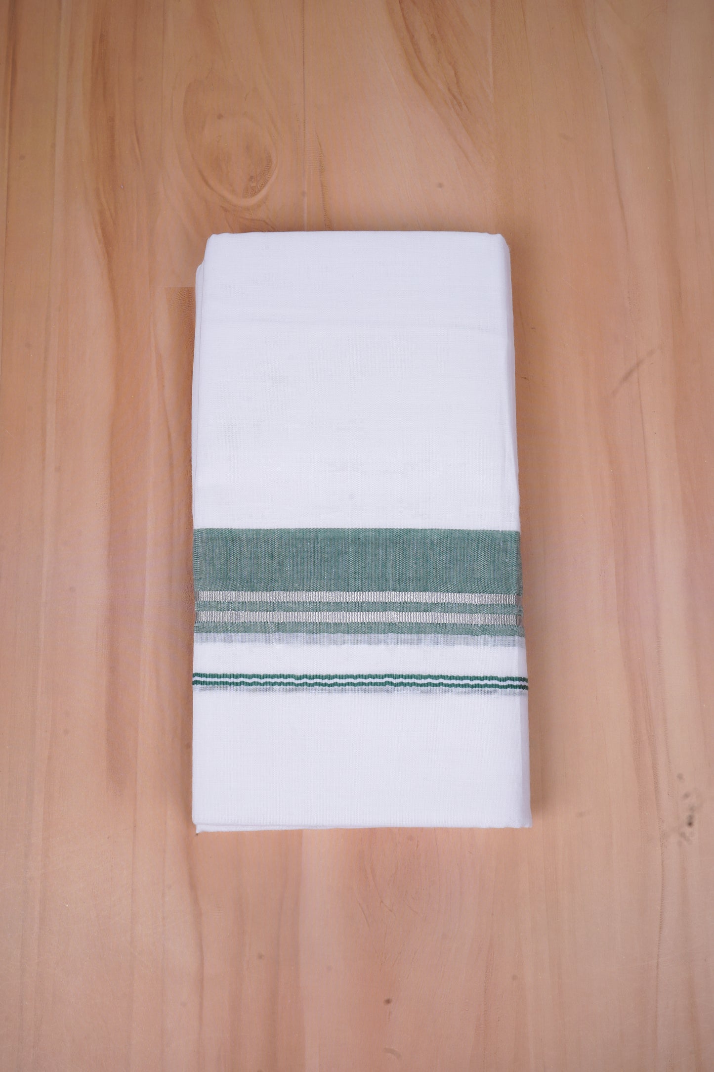 FCD-526 W/D DHOTI 3.80 MTR-Light Green