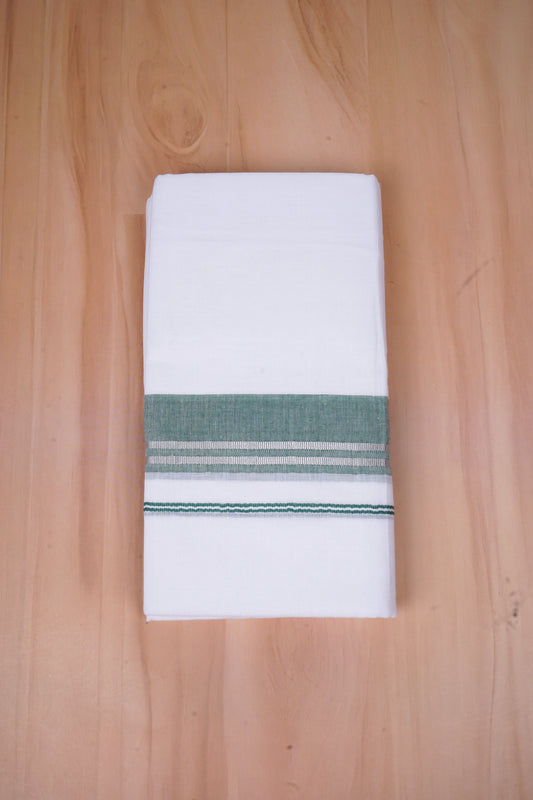 FCD-526 W/D DHOTI 3.80 MTR-Light Green