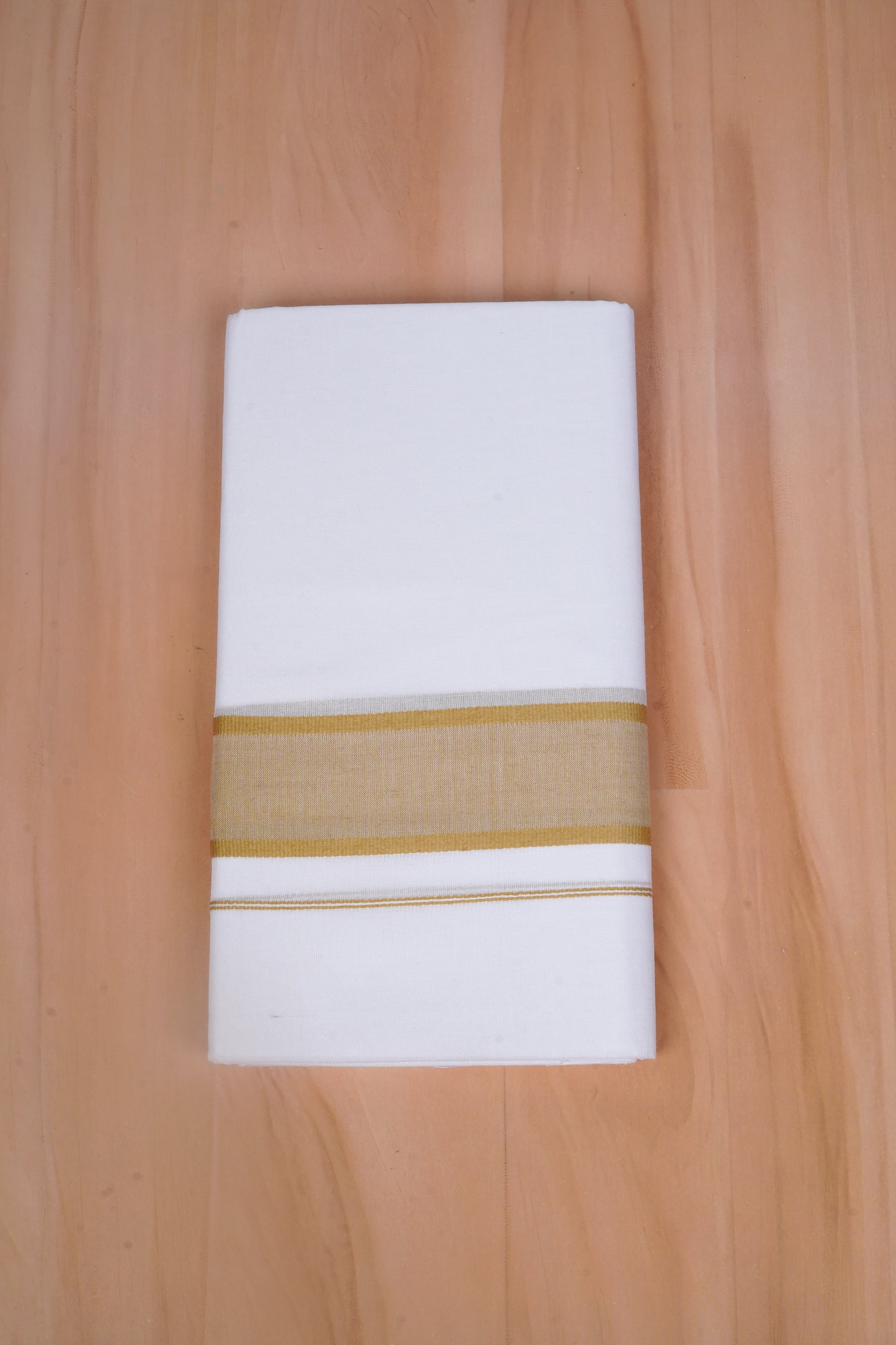 FCD-74 W/D DHOTI 3.80 MTR- Gold Yellow