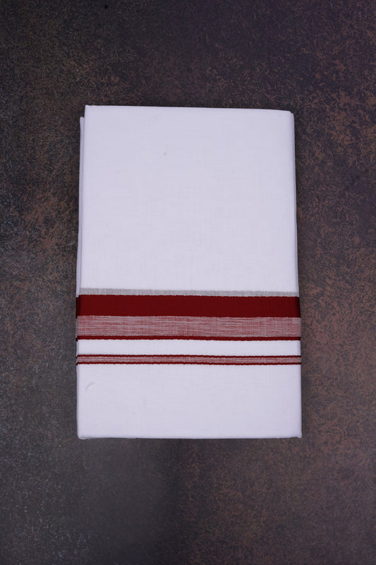 FD-170 W/D DHOTI 3.80 MTR-maroon