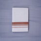 KERALOOM FINISH COTTON 327 W/D DHOTI 3.80 MTR - Brown