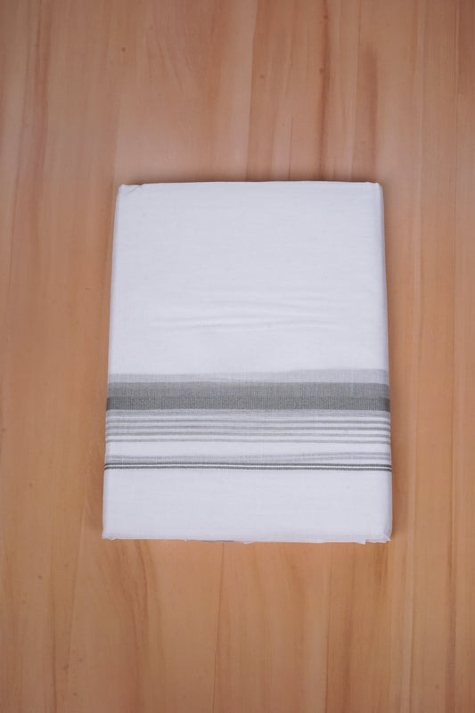 FCD-587 W/D DHOTI 3.80 MTR - Silver