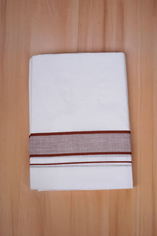 FCD-568 W/D DHOTI 3.80 MTR - Brown