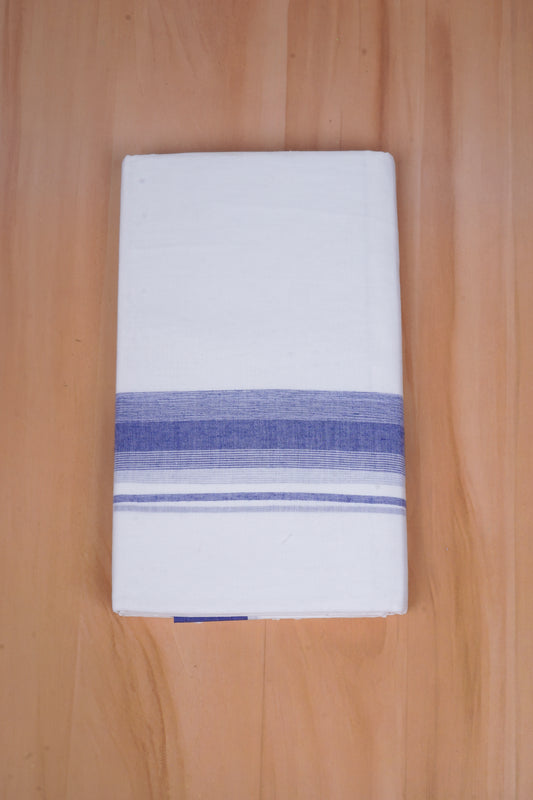 FCD-611 W/D DHOTI 3.80 MTR - Blue