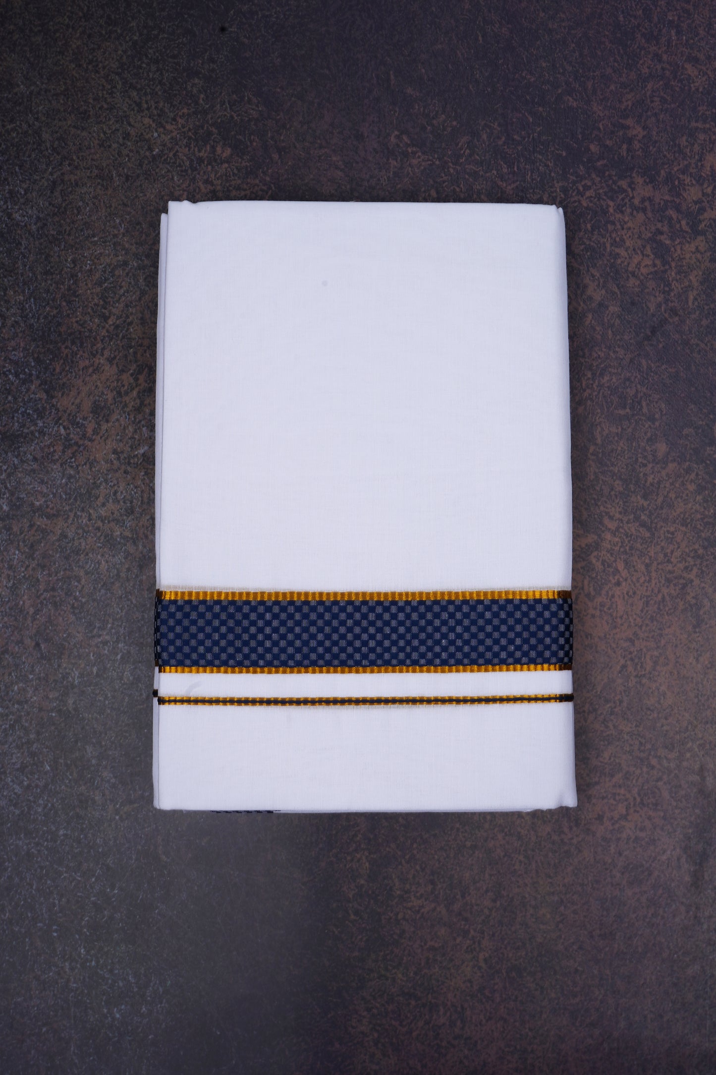 FD-200 W/D DHOTI 3.80 MTR-Dark Blue