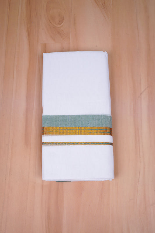 FCD-528 W/D DHOTI 3.80 MTR-Light Green