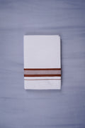 KERALOOM FINISH COTTON 331 W/D DHOTI 3.80 MTR - Maroon