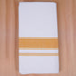 FCD-03 W/D DHOTI 4.00 MTR-Goldyellow