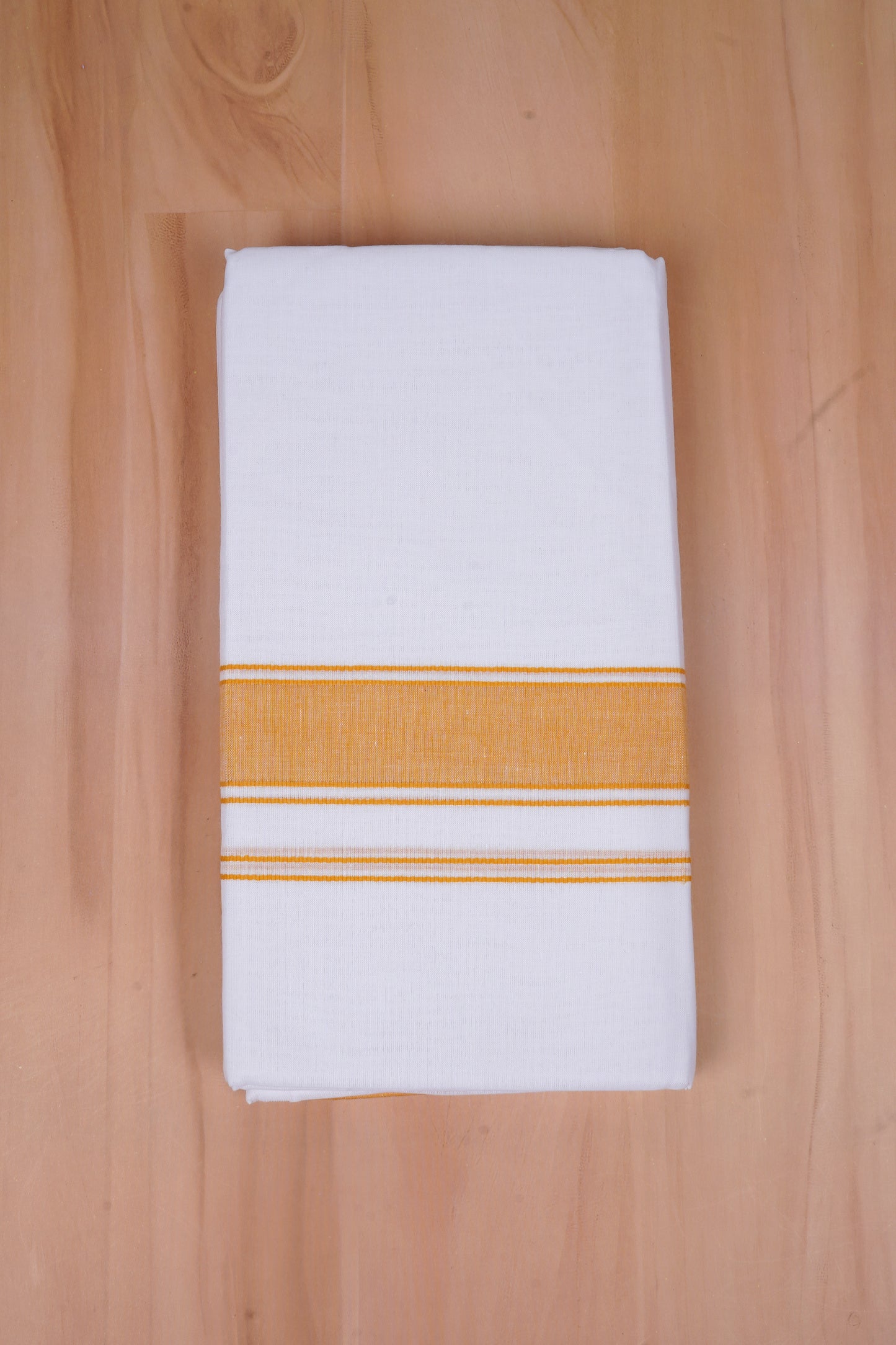 FCD-03 W/D DHOTI 4.00 MTR-Goldyellow